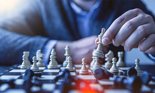 strategy in chess game